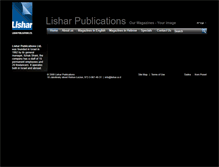 Tablet Screenshot of lishar.com
